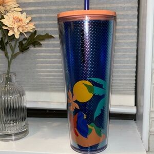 🆕 Rare Starbucks tumbler mermaid iridescent blue